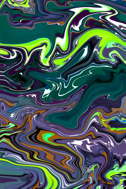 Abstract colorful swirl pattern