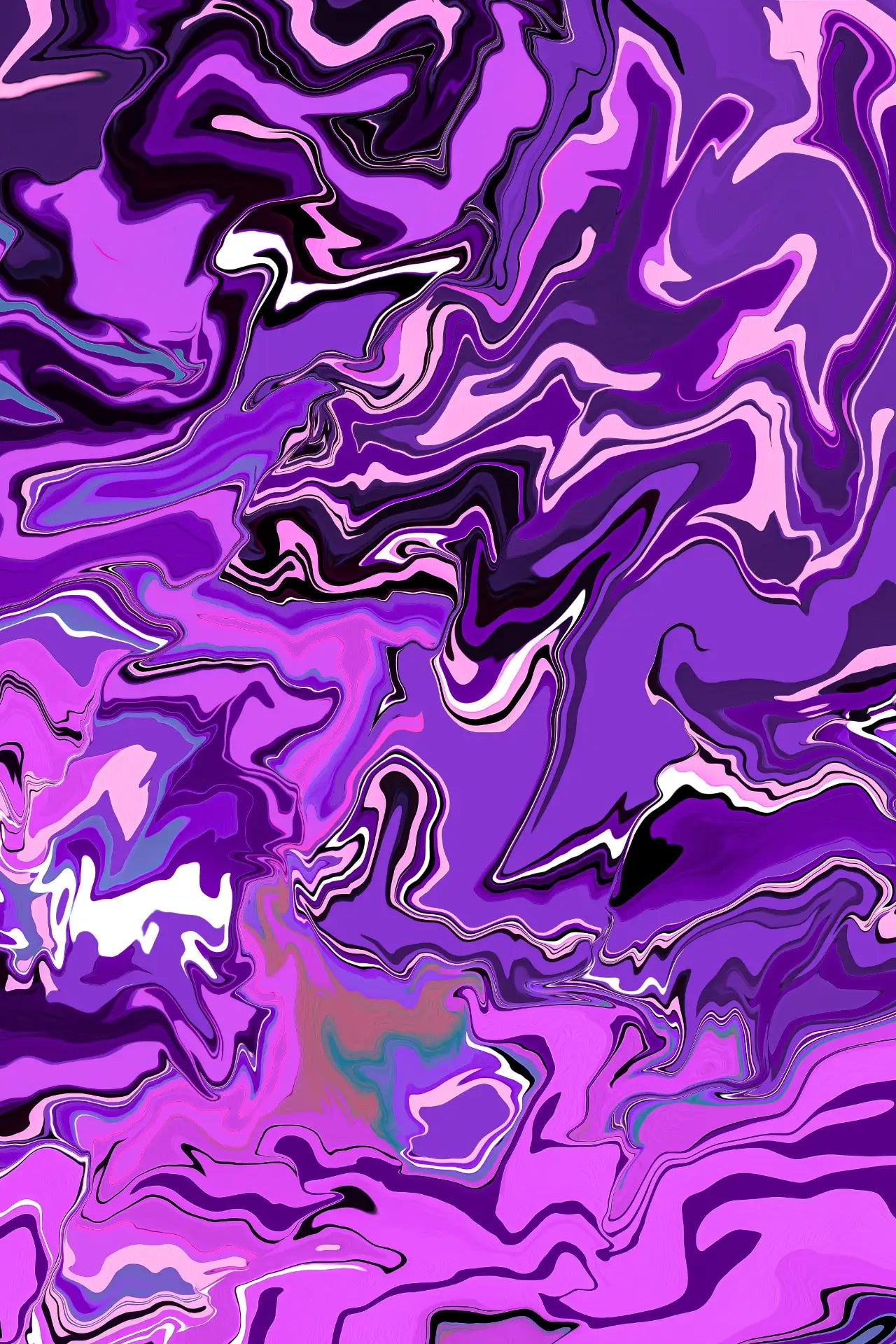 Abstract purple and black pattern