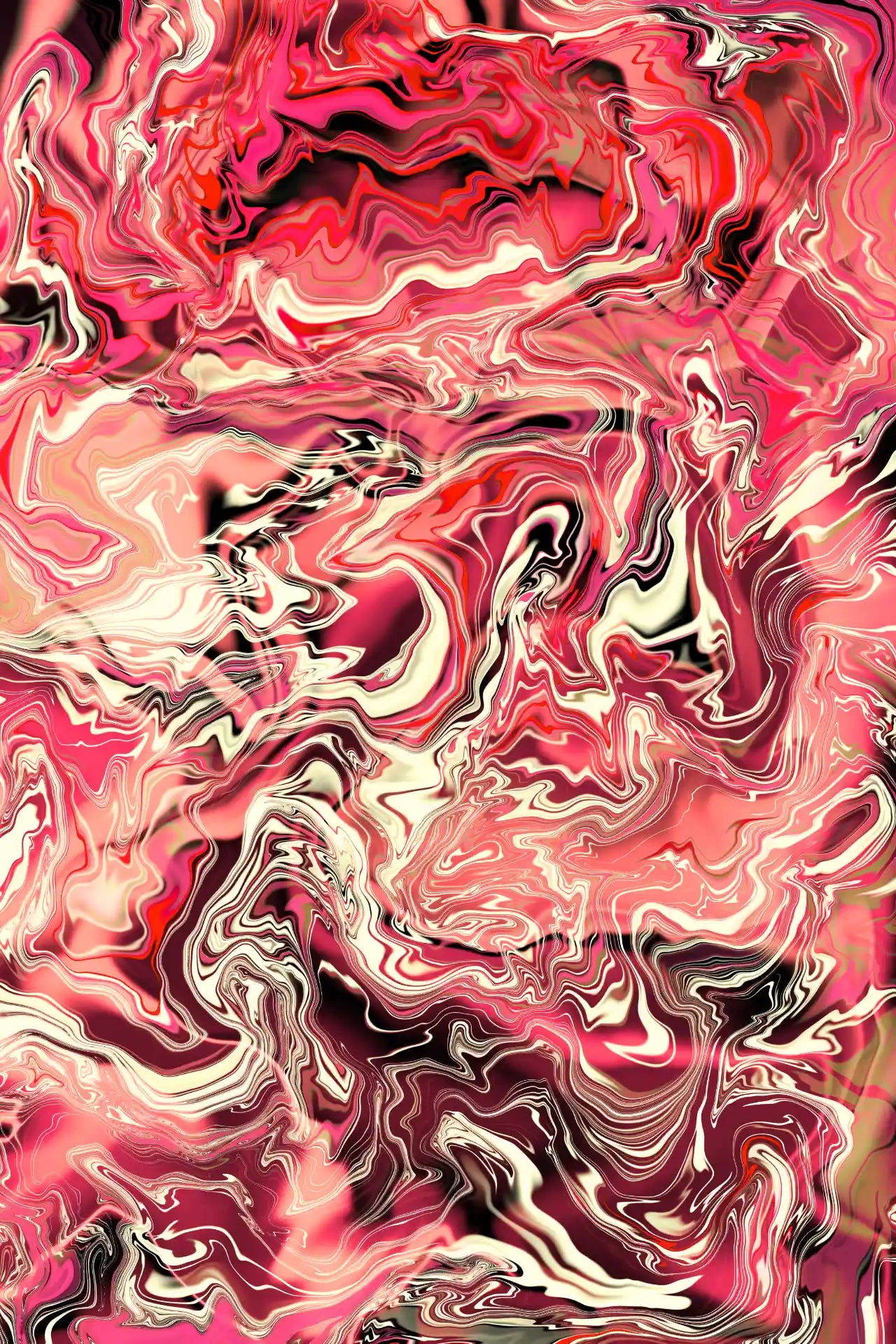 Abstract pink and white pattern