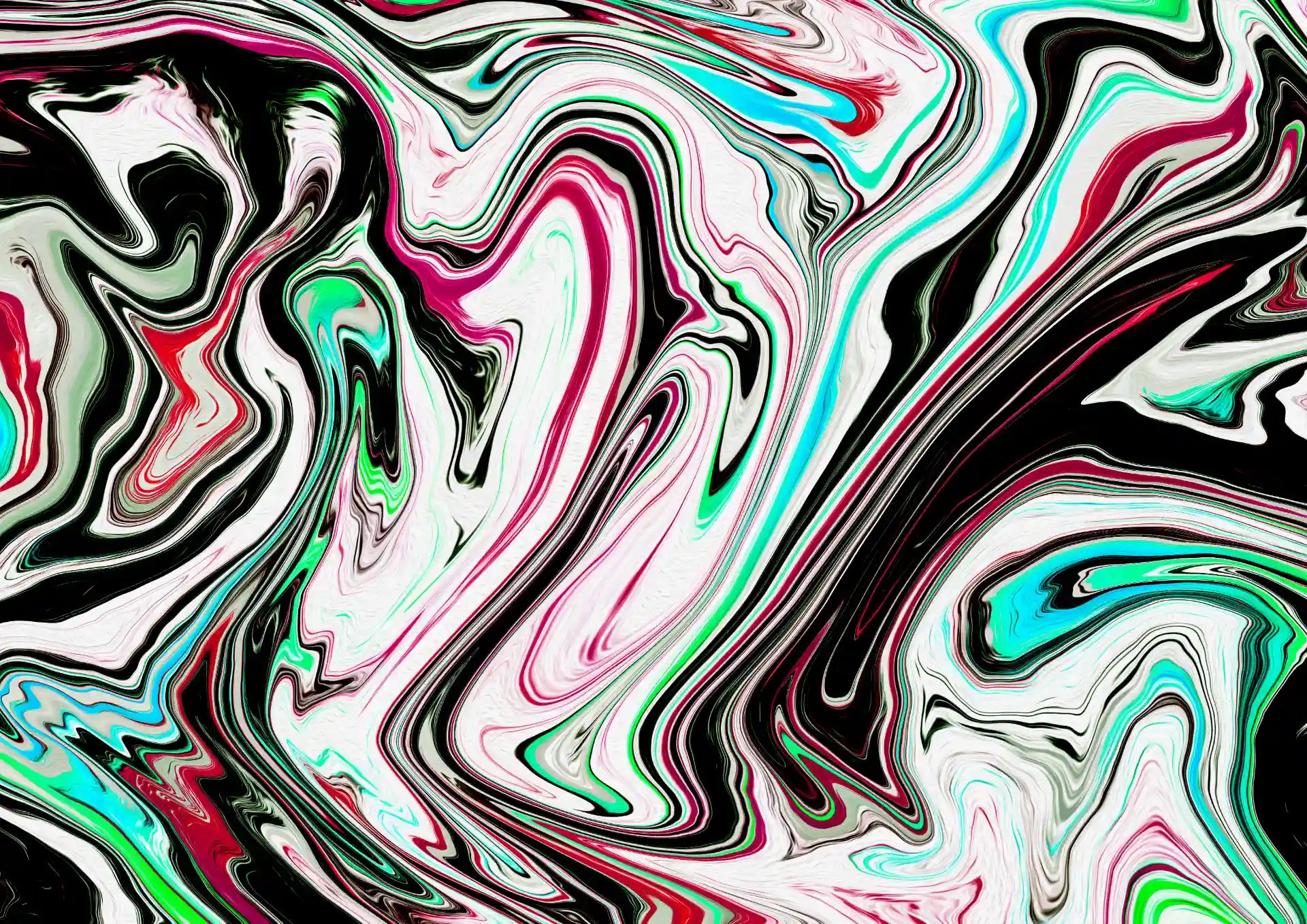 Abstract colorful swirl pattern